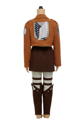 Official Licensed Attack on Titan Kids' Cosplay Scouting Legion Costume Set - Child XS