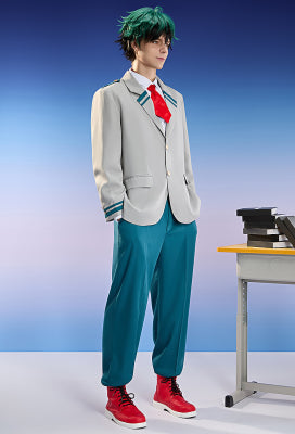 Officially Licensed My Hero Academia School Uniform Set Cosplay Costume for Men - L