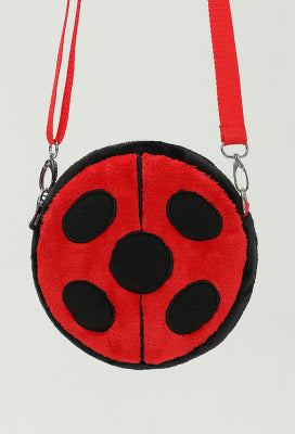 Officially Licensed Women's Miraculous Ladybug Round Crossbody Bag - One Size