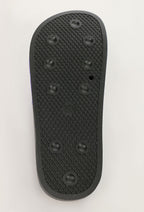 Officially Licensed Miraculous Ladybug Slides | Women's Black and Purple Aqua Print Sandals Non-Slip Shoes - US women 8