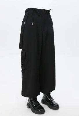 Micotaku Women Casual Loose Fit Cargo Trousers - Women M