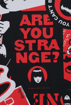 [Officially Licensed] Emily the Strange Emily Multi Graphic Beach Towel - L/XL