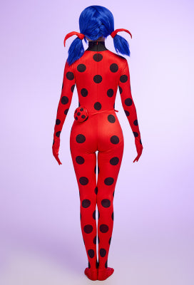 Officially Licensed Miraculous Ladybug 3D Cosplay Jumpsuit - Women XL