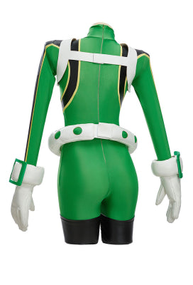 Officially Licensed My Hero Academia Tsuyu Asui Cosplay Costume Set - Women L