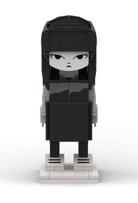 [Officially Licensed] Emily the Strange Micotaku Brick Building Set Emily Brick Building Set - One Size