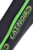 Officially Licensed Miraculous Cat Noir Swimsuit | Women's Black and Green One-Piece Long Sleeve Bathing Suit - Women XL