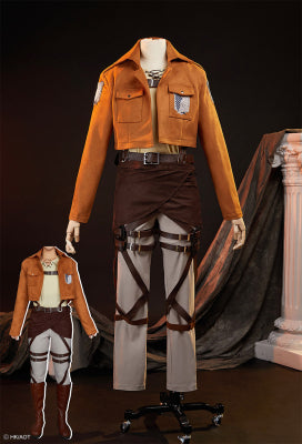 Official Licensed Attack on Titan Cosplay Eren Jaeger Full Set - M