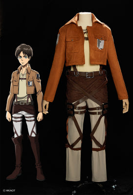 Official Licensed Attack on Titan Cosplay Eren Jaeger Full Set - S