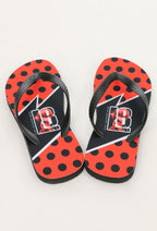 Officially Licensed Miraculous Ladybug Flip Flops | Women's Non-Slip Water Shoes - XL