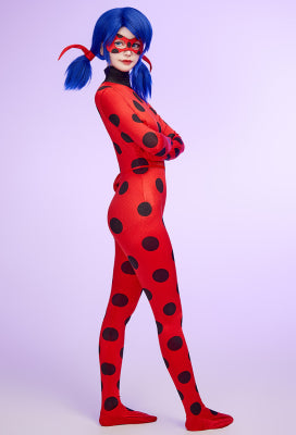 Officially Licensed Miraculous Ladybug 3D Cosplay Jumpsuit - Women L
