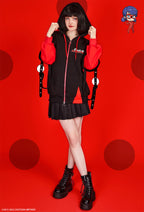 Officially Licensed Miraculous Ladybug Costume Hoodie | Women's Long Sleeve Pullover Hoodie - L/XL