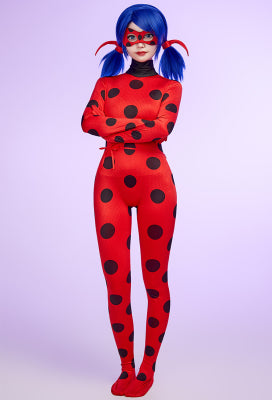 Officially Licensed Miraculous Ladybug 3D Cosplay Jumpsuit - Women XXS