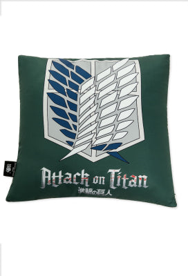Official Licensed Attack on Titan Scouting Legion Cushion Cover - One Size