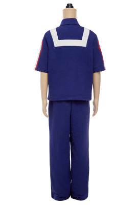 Officially Licensed My Hero Academia Training Uniform Set Cosplay Costume for Kids - Child S