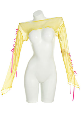 Officially Licensed Winx Club Women's Bloom Costume Long Sleeves Shrug Rash Guard Shirt Cover UP Top - Women S