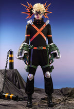 Officially Licensed My Hero Academia Katsuki Bakugo Cosplay Costume Set - S