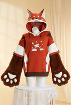 Micotaku Fox Paw Hoodie - S/M