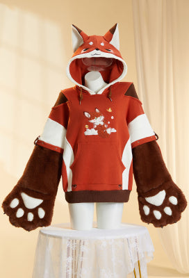 Micotaku Fox Paw Hoodie - S/M