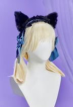 Cat Paw Maid Dress Set with Apron - Women XL