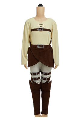 Official Licensed Attack on Titan Kids' Cosplay Scouting Legion Costume Set - Child S