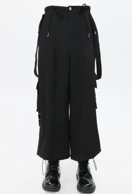 Micotaku Women Casual Loose Fit Cargo Trousers - Women S