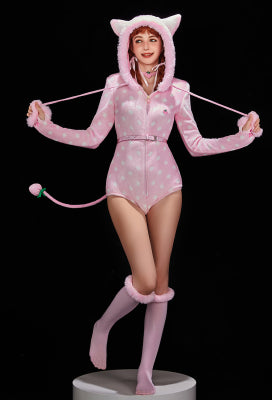 [Officially Licensed] Strawberry Shortcake x Micotaku Strawberry Crunch Ice Cream Onesie - Women M