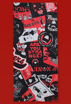 [Officially Licensed] Emily the Strange Emily Multi Graphic Beach Towel - S/M