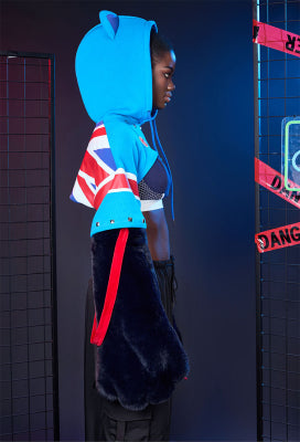 [Officially Licensed] Street Fighter 6 Micotaku Cammy Paw Hoodie Daily Wear - Women XL