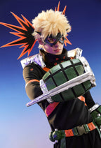 Officially Licensed My Hero Academia Katsuki Bakugo Cosplay Costume Set - XL