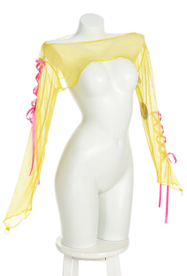 Officially Licensed Winx Club Women's Bloom Costume Long Sleeves Shrug Rash Guard Shirt Cover UP Top - Women M