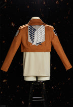Officially Licensed Attack on Titan Survey Corps Jacket Cosplay Costume - S/M