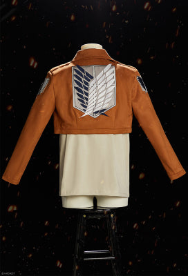 Officially Licensed Attack on Titan Survey Corps Jacket Cosplay Costume - S/M