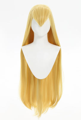 Officially Licensed Winx Club Stella Cosplay Wig | Blonde Straight Wig with Bangs for Halloween Costume - One Size