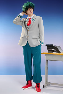 Officially Licensed My Hero Academia School Uniform Set Cosplay Costume for Men - XL