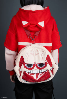 Official Licensed Attack on Titan Colossal Titan Ita Bag Crossbody - One Size