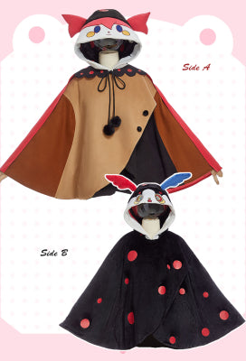 Officially Licensed Puella Magi Madoka Magica Charlotte Dessert Witch Hooded Cloak - S/M